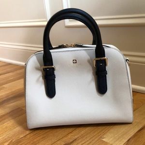 Kate Spade ♠️ Satchel bone and black
